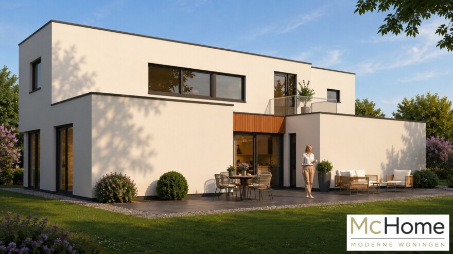 M403 levensloopbestendige villa kubistisch modern