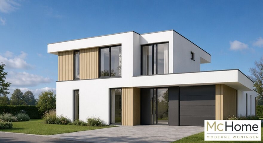 type M407 modern kubistisch levensloopbestendig buitenterrassen verdieping