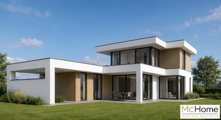 type M407 modern kubistisch levensloopbestendig buitenterrassen verdieping