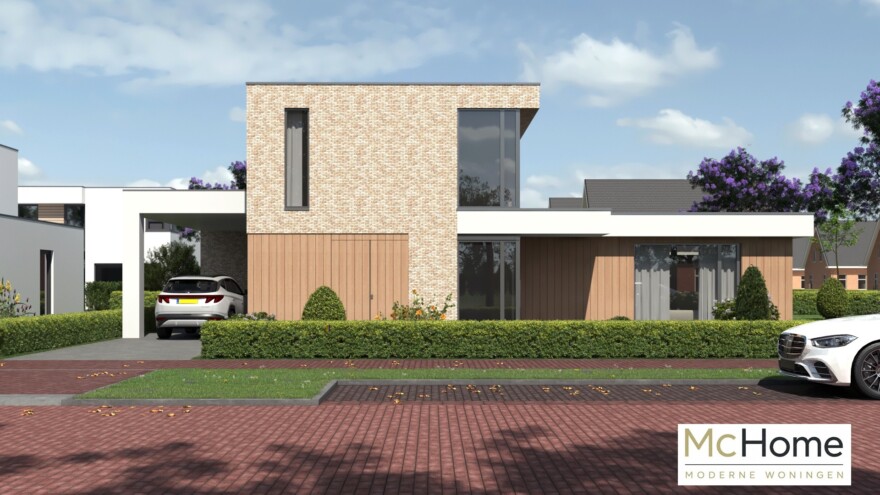 M402 levensloopbestendige villa kubistisch modern