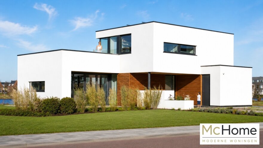 Moderne levensloopbestendige woning M-99 met groot dakterras en plat dak