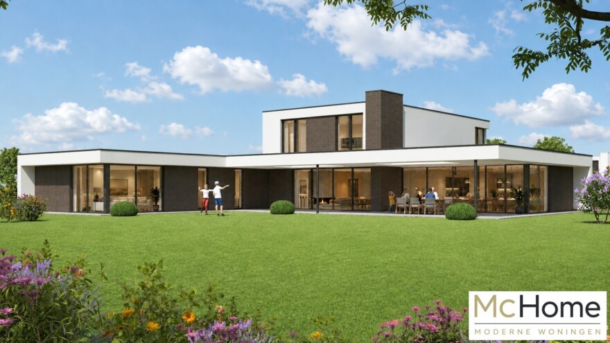 Mc-Home moderne ontwerpen en architectuur betaalbaar gebouwd type M399