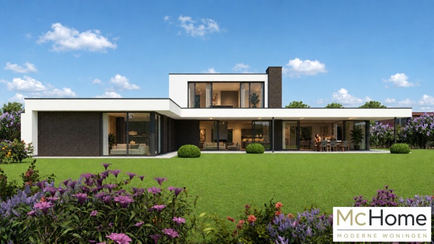 Mc-Home moderne ontwerpen en architectuur betaalbaar gebouwd type M399