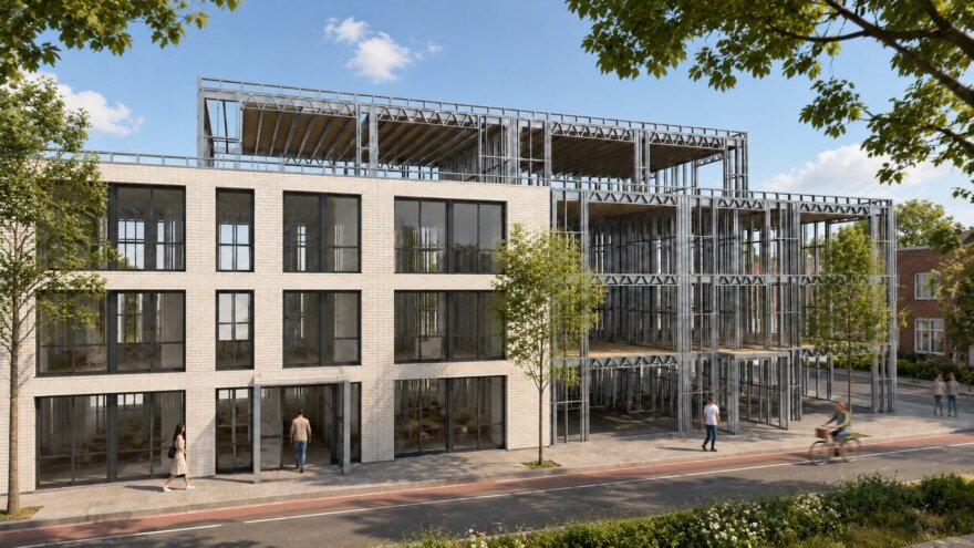Staalframebouw als hoofddraagconstructie voor woningbouw