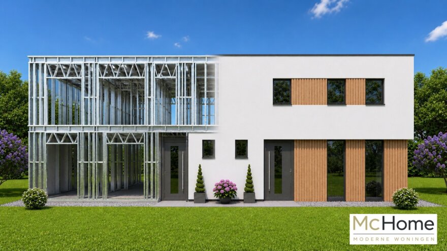 Staalframebouw als hoofddraagconstructie voor woningbouw