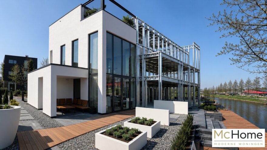 Staalframebouw als hoofddraagconstructie voor woningbouw