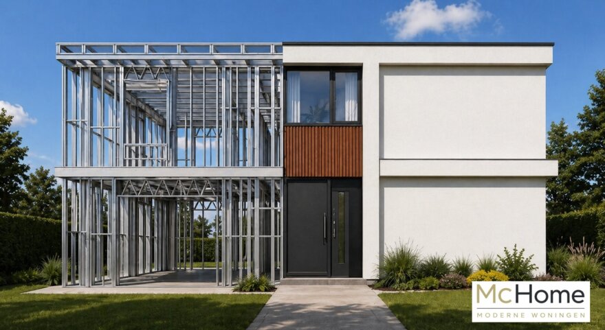 Staalframebouw als hoofddraagconstructie voor woningbouw