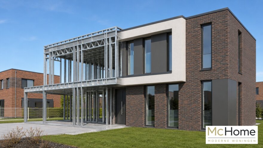 Staalframebouw als hoofddraagconstructie voor woningbouw