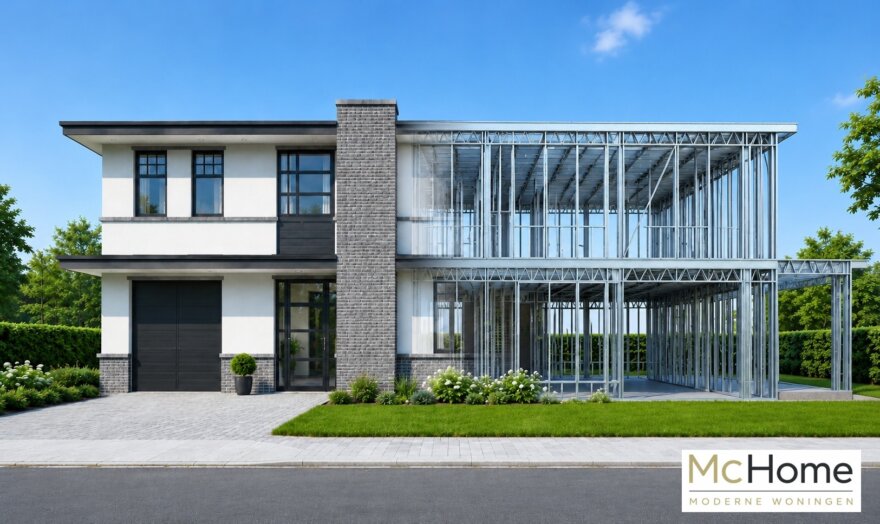 Staalframebouw als hoofddraagconstructie voor woningbouw