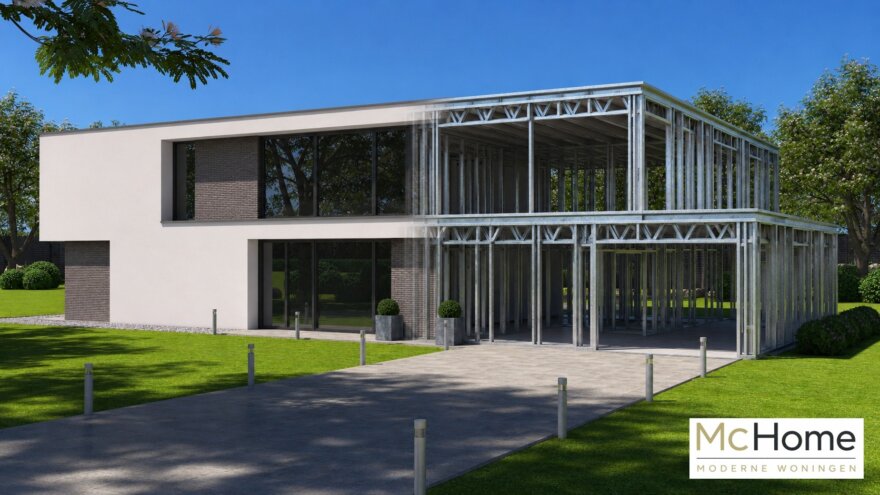 Staalframebouw als hoofddraagconstructie voor woningbouw