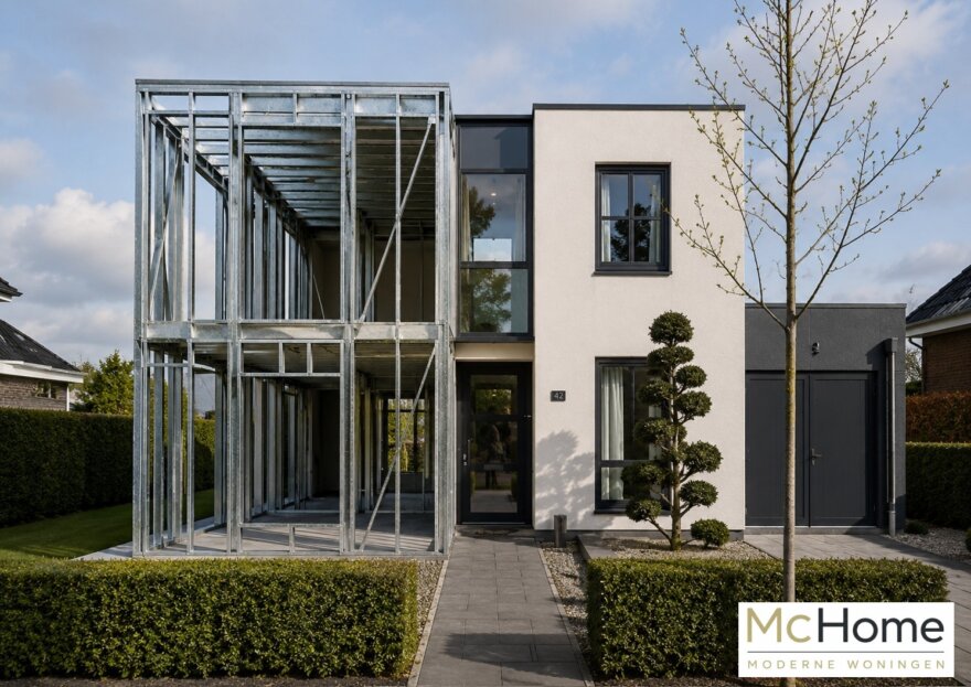 Staalframebouw als hoofddraagconstructie voor woningbouw