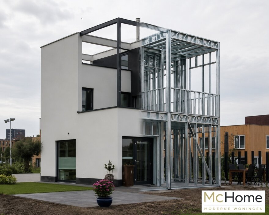 Staalframebouw als hoofddraagconstructie voor woningbouw