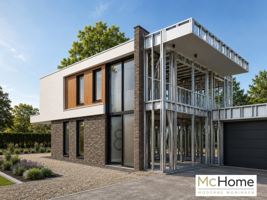 Staalframebouw als hoofddraagconstructie voor woningbouw