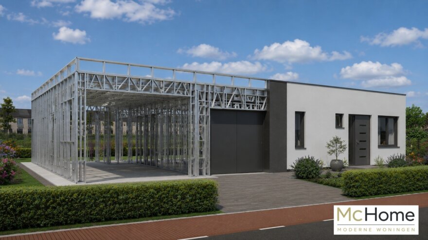 Staalframebouw als hoofddraagconstructie voor woningbouw