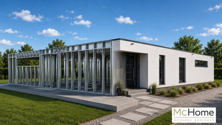 Staalframebouw als hoofddraagconstructie voor woningbouw