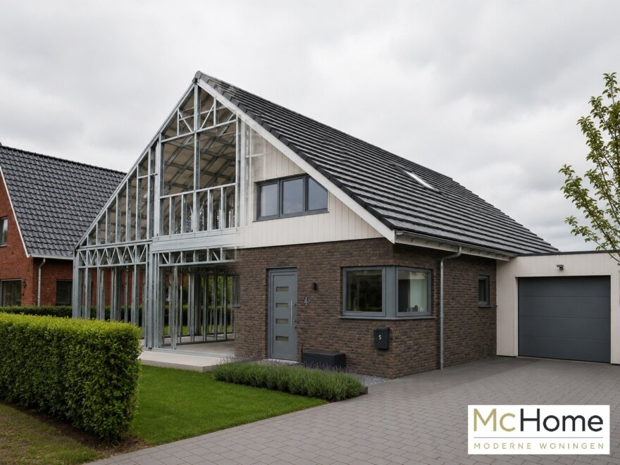 Staalframebouw als hoofddraagconstructie voor woningbouw