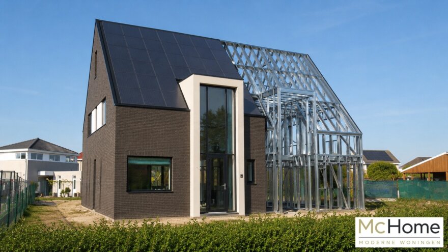 Staalframebouw als hoofddraagconstructie voor woningbouw
