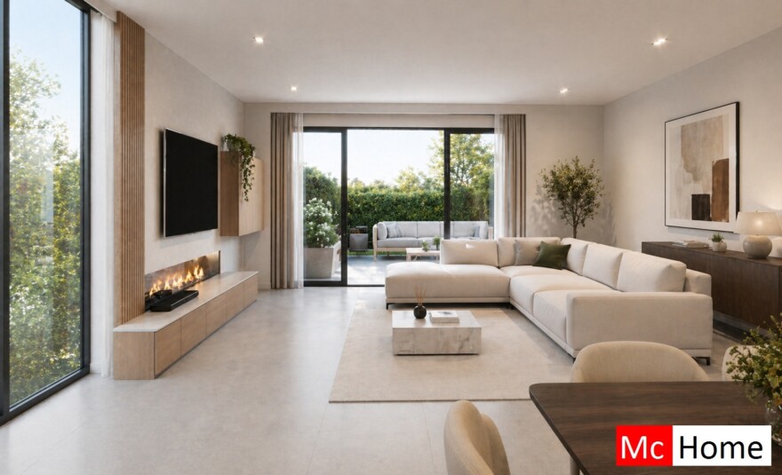 NOVAHUIS A168 gelijkvloerse nieuwbouw woning staalframebouw Nederland
